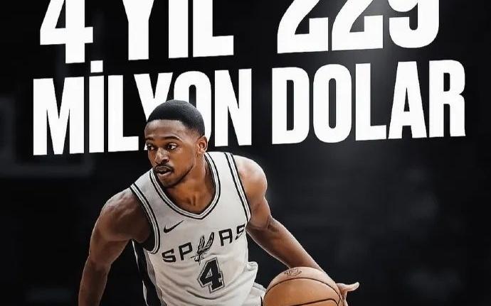 簽了！1.22億年薪！爆炸NBA歷史第1！馬刺瘋了！