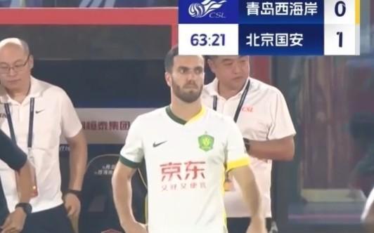 國安球員塞爾吉尼奧達(dá)成中超100場里程碑，斬獲27球20助攻