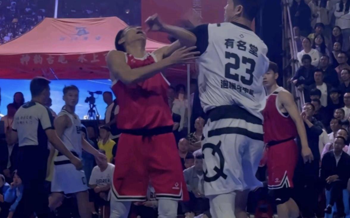 CBA球員打野球！楊瀚森替補掌摑對手引爆激烈沖突，山東棄將挑釁